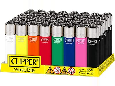 Clipper Clipper | Lighter (Assorted Colors) - 6 Brick's